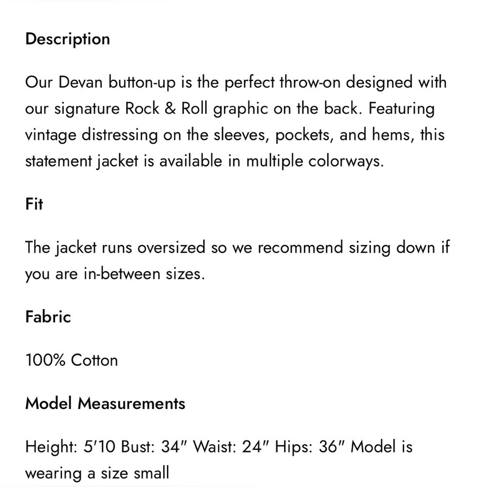 Elan Khaki Utility Jacket with Rock & Roll Patch size available Large and Medium - Picture 3 of 13